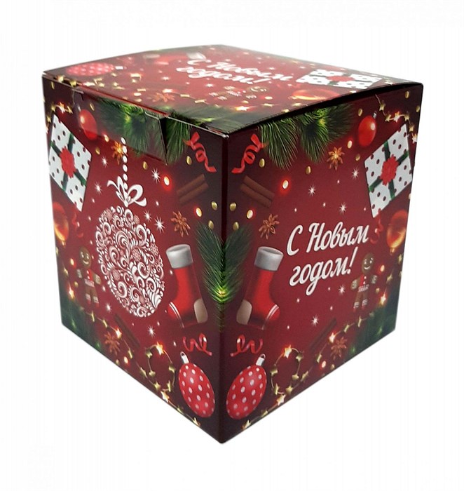 Коробка для кружки "С Новым годом" 10167