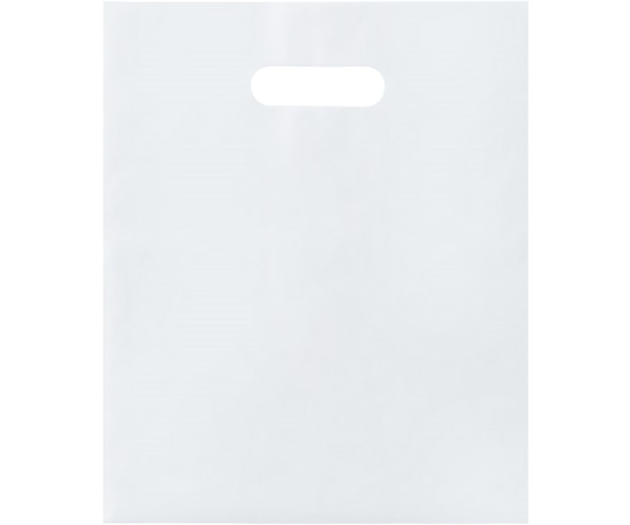 Пакет ПВД с Вашим логотипом 30х40 мм, белый, 70 мкр, печать 1+0 (односторонняя, одноцветная) 10196