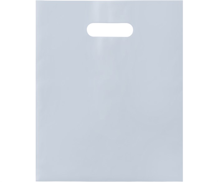 Пакет ПВД с Вашим логотипом 30х40 мм, серебро, 70 мкр, печать 1+0 (односторонняя, одноцветная) 10253
