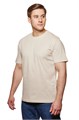 Футболка СТАНДАРТ с Вашим логотипом (цвет бежевый, плотность 160 гр./кв.м). 10357
