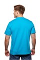 Футболка СТАНДАРТ с Вашим логотипом (цвет бирюзовый, плотность 160 гр./кв.м). 10358
