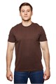 Футболка СТАНДАРТ с Вашим логотипом (цвет коричневый, плотность 160 гр./кв.м). 10360