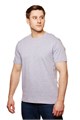 Футболка СТАНДАРТ с Вашим логотипом (цвет светло-серый меланж, плотность 160 гр./кв.м). 10365