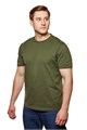Футболка СТАНДАРТ с Вашим логотипом (цвет хаки, плотность 160 гр./кв.м). 10366