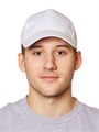 Бейсболка-кепка с Вашим логотипом, модель "Стандарт" (цвет белый) 10376