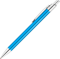 Ручка металлическая шариковая Vivapens Tikko New (голубая) с Вашим логотипом 10217