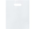 Пакет ПВД с Вашим логотипом 30х40 мм, белый, 70 мкр, печать 1+0 (односторонняя, одноцветная) 10196
