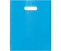 Пакет с Вашим логотипом ПВД 40х50 мм, голубой, 70 мкр, печать 1+0 (односторонняя, одноцветная) 10280