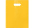 Пакет с Вашим логотипом ПВД 50х60 мм, желтый, 70 мкр, печать 1+0 (односторонняя, одноцветная) 10297